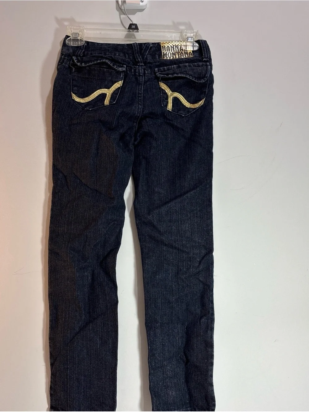 Hannah Montana by Disney Girls sparkling Jeans Straight Fit Jeans. 1195